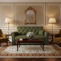 Viva Roma Iii Living Room Sofa Bed With Storage Polyurethane Foam Hr Foam Wave Springs Metal Legs 168X85X98Cm Olive - thumbnail 3