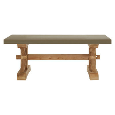 Orsina Traditional Wooden Coffee Table, Rustic Coffee Table, Natural Wood Coffee Table, Traditional Coffee Table - image 1