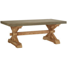 Orsina Traditional Wooden Coffee Table, Rustic Coffee Table, Natural Wood Coffee Table, Traditional Coffee Table - thumbnail 2