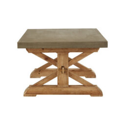 Orsina Traditional Wooden Coffee Table, Rustic Coffee Table, Natural Wood Coffee Table, Traditional Coffee Table - thumbnail 3