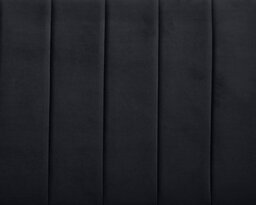 Home Detail Devon 3 Seater Storage Chaise Pull Out Fabric Black Velvet Sofa Bed - thumbnail 6