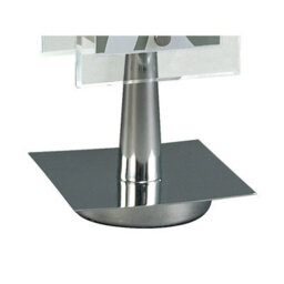 Luminosa Lighting Luminosa Euphoria Table Lamp 1 Light E27, Polished Chrome/opal White Glass - thumbnail 4
