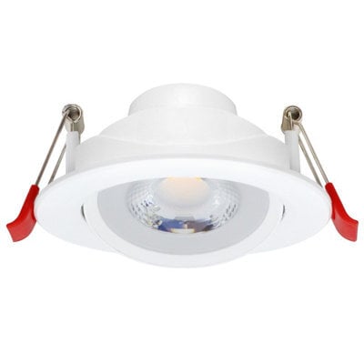 Long Life Lamps Company 5W Adjustable Round Led Recessed Ceiling Downlight 3000K Clr15 - image 1