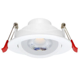 Long Life Lamps Company 5W Adjustable Round Led Recessed Ceiling Downlight 3000K Clr15 - thumbnail 1