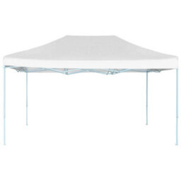 Walplus Professional Folding Party Tent Garden Gazebo Canopy 3X4 M Steel White - thumbnail 2