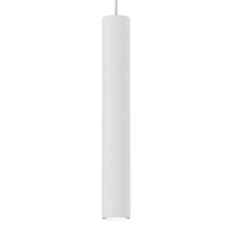 Milagro Hudson Pendant Lamp Hand Made High Quality Elegant Cylindrical Design With Matt White Finish - thumbnail 2