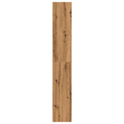 Berkfield Bookcase Artisian Oak 40X30X189 Cm Engineered Wood - thumbnail 5