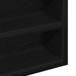 Walplus Display Cabinet Black Oak 100 X 8.5 X 75 Cm Engineered Wood - thumbnail 9