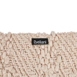 Beliani Blanket Vella Cotton 150 X 200 Cm Light Beige - thumbnail 5