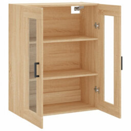 Berkfield Wall Mounted Cabinet Sonoma Oak 69.5X34X90 Cm - thumbnail 6