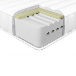 Beliani Memory Foam Mattress Whisper H3/4 Firm 120 X 200 Cm (Eu Small Double) - thumbnail 4