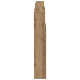 Walplus Headboard Cabinet Artisian Oak 200X19X103.5 Cm Engineered Wood - thumbnail 5