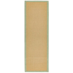 Plain Rug, Bordered Rug For Living Room, Easy To Clean Bordered Rug, 4mm Anti-Slip Chocolate Natural Rug-200Cm X 300Cm - thumbnail 4