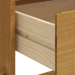 Berkfield Bar Table Flam 92X45X110 Cm Solid Wood Pine - thumbnail 8