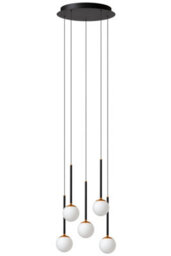 Lucide Premium Calina Pendant Light Diameter 42Cm Led Dim. 2700K - Black - thumbnail 3