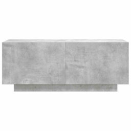 Berkfield Durable Tv Cabinet Concrete Grey 100X35X40 Cm Engineered Wood - thumbnail 4