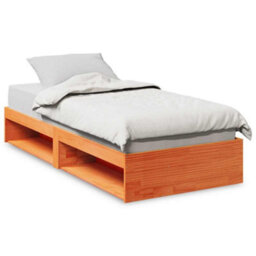 Berkfield Stylish Day Bed Without Mattress Wax Brown 90X190 Cm Solid Wood Pine