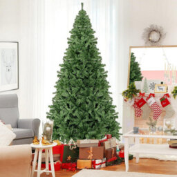 Prime Plus 7Ft Christmas Tree With 1200 Tips & Metal Stand Xmas Decor - thumbnail 3