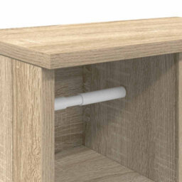 Walplus Bathroom Cabinet With Roll Holder Sonoma Oak 39X22X90 Cm - thumbnail 9