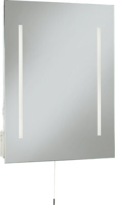 Knightsbridge Mlrctm2 Ip44 500X390mm Led Mirror With Dual Shaver Socket - image 1