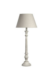 Leptis Magna Rustic Wooden Table Lamp For Living & Hallways - thumbnail 1