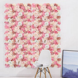 Living And Home Artificial Simulation Rose Flower Decoration Wedding Backdrop Wall Panel 40X60 Cm - thumbnail 2
