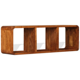 Berkfield Durable Tv Cabinet Solid Wood With Honey Finish 120X30X40 Cm - thumbnail 5