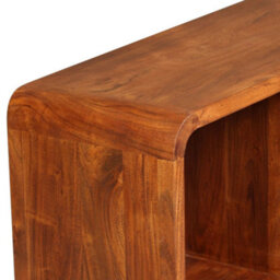 Berkfield Durable Tv Cabinet Solid Wood With Honey Finish 120X30X40 Cm - thumbnail 9