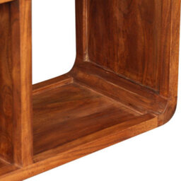 Berkfield Durable Tv Cabinet Solid Wood With Honey Finish 120X30X40 Cm - thumbnail 8
