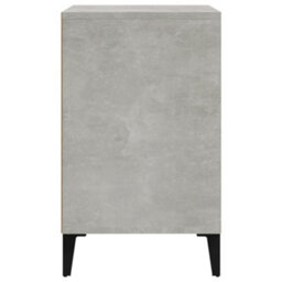 Berkfield Shoe Cabinet Concrete Grey 102X36X60 Cm Engineered Wood - thumbnail 4