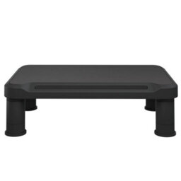 Berkfield Monitor Stand Black 38X24X10.5 Cm - thumbnail 3