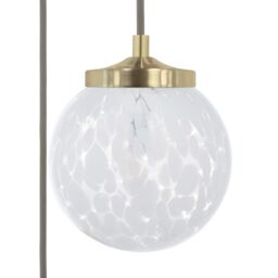Harbour Studio Lucie Gold 3 Lamp Light Pendant - thumbnail 4