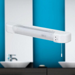 First Choice Lighting Rise - White Bathroom Shaver Light - thumbnail 3