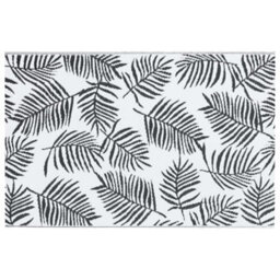 Walplus Outdoor Carpet White And Black 190X290 Cm Pp - thumbnail 3