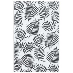 Walplus Outdoor Carpet White And Black 190X290 Cm Pp - thumbnail 2