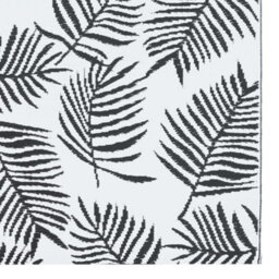 Walplus Outdoor Carpet White And Black 190X290 Cm Pp - thumbnail 5