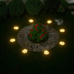 4 Pack Warm White Dog Claw Solar Garden Lights Outdoor Led Lawn Pathway - thumbnail 5