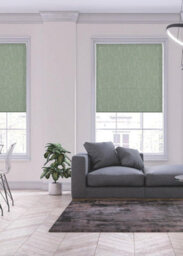 Lister Cartwright Ditsy Meadow Blackout Roller Blinds Easy Fit Child Safety -Ditsy Meadow Sage, 90 X 140 Cm - thumbnail 2