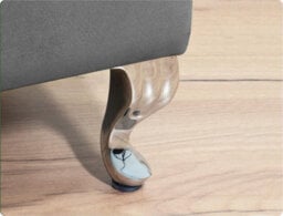 Londona 150Cm Chesterfield Ottoman Storage Bench - Plush Velvet Shoe Bench - Steel Grey Upholstery Footstool With Storage - thumbnail 5