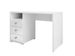 Arte Sleek Iris Ii Desk 120Cm - White Gloss & Matt: Stylish Workspace Solution For Modern Interiors - thumbnail 2