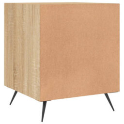Berkfield Bedside Cabinet Sonoma Oak 40X40X50 Cm Engineered Wood - thumbnail 6