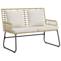 Berkfield Modern Garden Dining Set 3 Pcs Poly Rattan, Steel - thumbnail 5