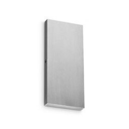 Ideal Lux Luminosa Post-It Outdoor Up Down Wall Lamp Steel 2X Led 620Lm 3000K Ip65 - Driver Required - thumbnail 1