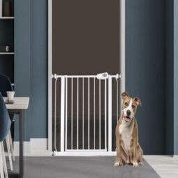 Bettacare Easy Fit Pressure Dog Gate, 100.8Cm - 108.8Cm, White, Pressure Fit Pet Gate For Dog And Puppy, Pet And Dog Barrier - thumbnail 2