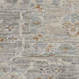 Light Grey Bordered Floral ,traditional Persian Rug For Bedroom & Living Room-282Cm X 384Cm - thumbnail 3