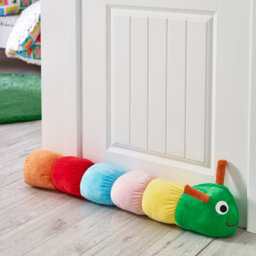 Catherine Lansfield Kids Charlee Caterpillar 3D Shaped Cushion Bright - thumbnail 5