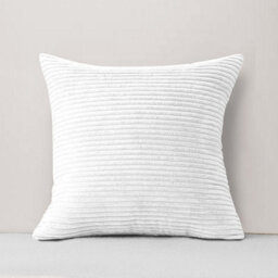 Ameha White Velvet Cushion Set, 18X18 Inch, Includes 2 Filled Cushions & 2 Covers, Soft, Breathable & Hypoallergenic - thumbnail 6