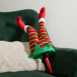 Samuel Alexander 55Cm Battery Operated Soft Animated Elf Kicking Legs Christmas Decoration - thumbnail 8