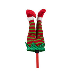 Samuel Alexander 55Cm Battery Operated Soft Animated Elf Kicking Legs Christmas Decoration - thumbnail 9