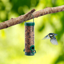 Garden Gear Happy Beaks 2 Port Bird Feeder Hanging Feeding Station For Seed Mix - thumbnail 1